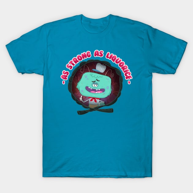 The Barefoot Bandits- "As Strong As Liquorice" T-Shirt by mukpuddy